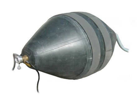 Пневматическое заглушающее перекрытие LAMPE тип 1-400, со специальным уплотнением, 150-400 мм.