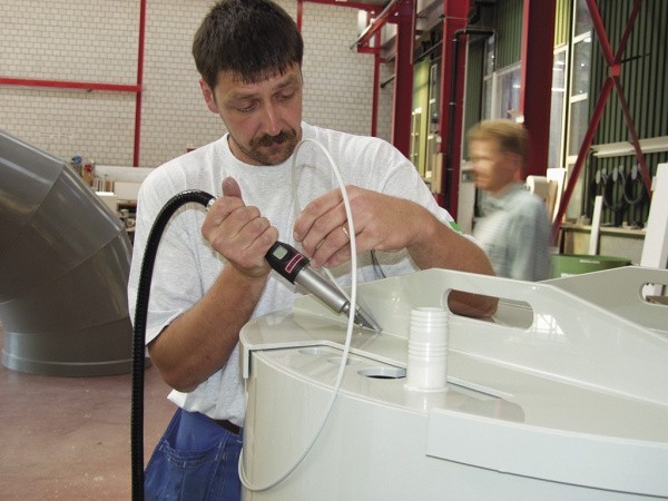 Ручной аппарат горячего воздуха WELDING PEN R  -  сварка прутком